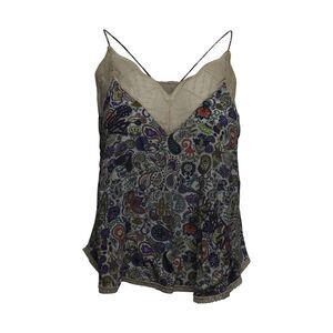 Zadig & Voltaire Christy Printed Camisole in Multicolor Viscose